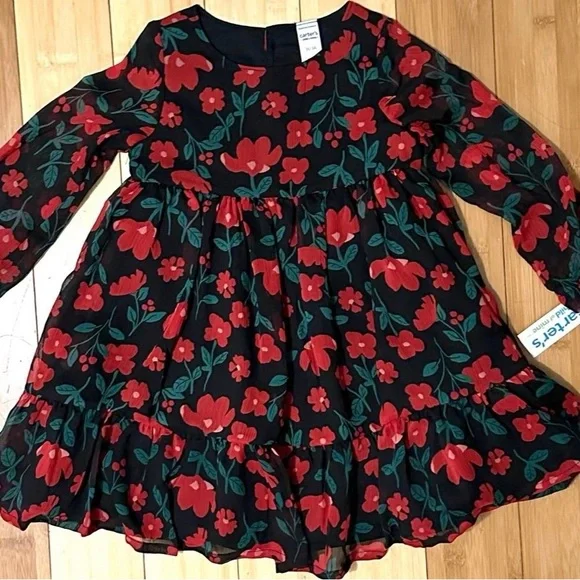 NWT-Carters , Toddler girl Dresses 3T - Picture 5 of 9
